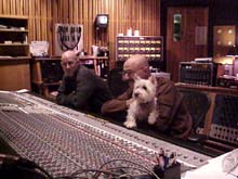 Sherlock at the mixing board