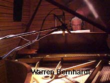 Warren Bernhardt at the piano